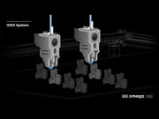 BCN3D Omega I60 dual extrusion IDEX system for high-precision 3D printing